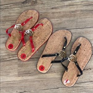 NWT MK SANDAL SET